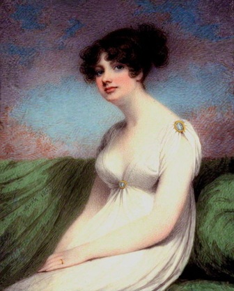 Mary Anne Clarke,  née Thompson, 1803 (Adam Buck) (1759-1833) National Portrait Gallery, London, NPG 2793